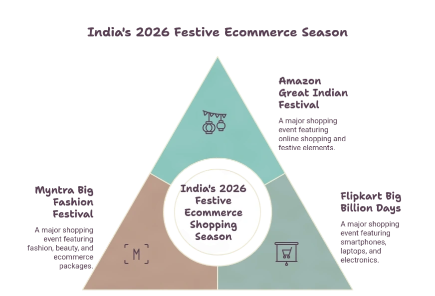 Flipkart, Amazon & Myntra Sale 2026: What to Expect This Festive Season