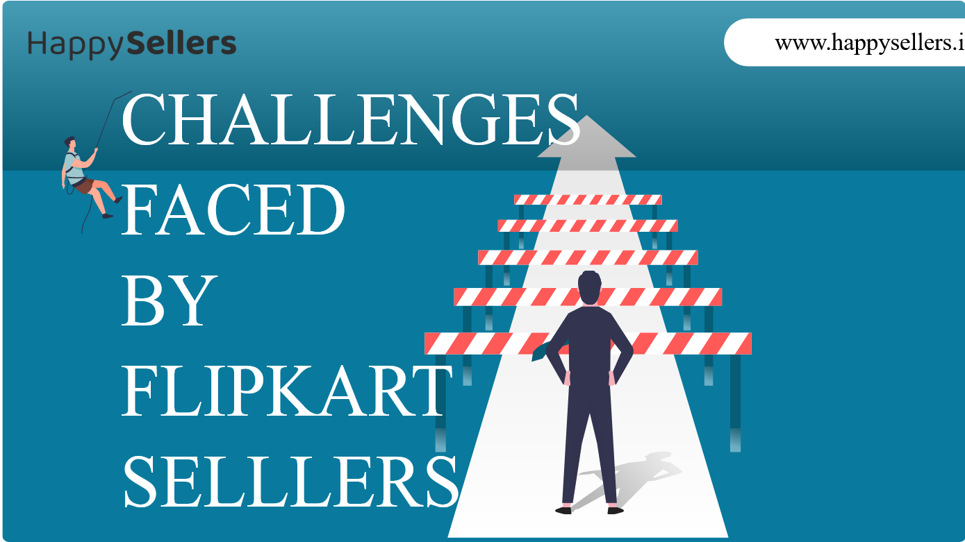 Vector illustration depicting the challenges of payment reconciliation and efficient order processing for Flipkart sellers.