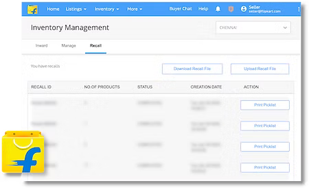 Vector illustration of a collaborative digital team using advanced tools for efficient inventory management and recall solutions.