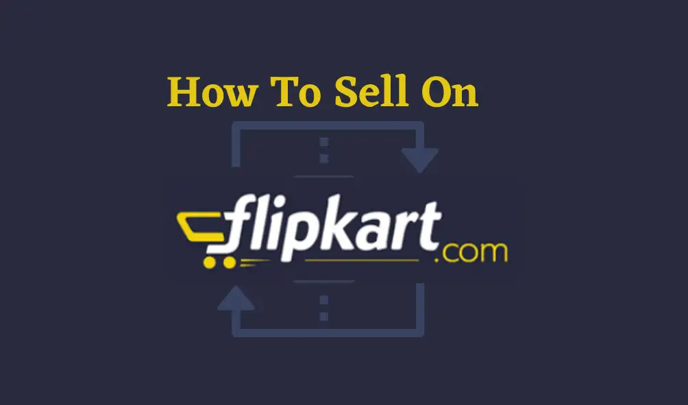 A vibrant illustration showcasing a person successfully selling products on Flipkart.